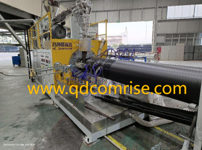 Hdpe Winding Corrugated Pipe စက်