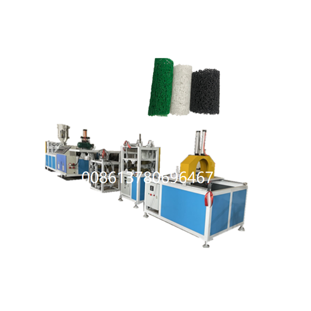 Plastic Blind Ditch Pipe Machine