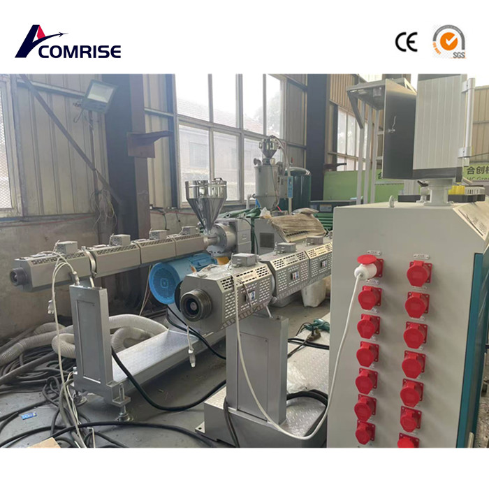 110-315mm Pe ပိုက်စက်များသည်ဖောက်သည်စက်ရုံတွင်စမ်းသပ်ခံရသည်