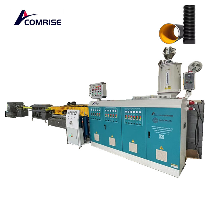 40-160mm နှစ်ဆမြို့ရိုးကမြှောင်းလှည့်သောပိုက်ထုတ်လုပ်မှုလိုင်း